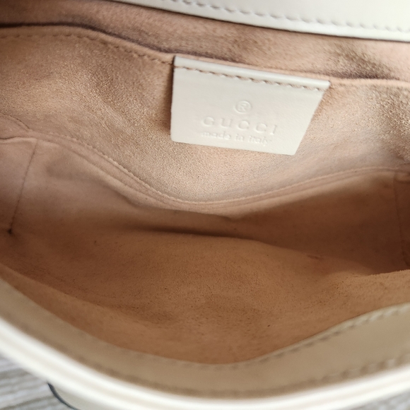 Authentic Gucci GG Marmont Mini Matelasse Leather Shoulder Bag - Picture 9 of 13